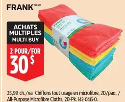 Canadian Tire Chiffons tout usage en microfibre offer