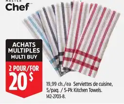 Canadian Tire 5-Pk Kitchen Towels offer