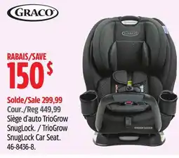 Canadian Tire Graco TrioGrow SnugLock Car Seat offer