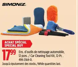 Canadian Tire SIMONIZ Car Cleaning Tool Kit offer