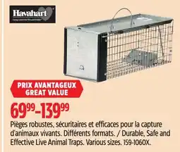 Canadian Tire Durable, Safe and Effective Live Animal Traps. Various sizes offer
