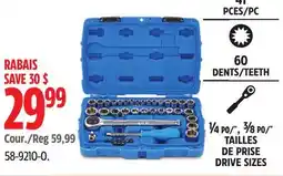 Canadian Tire Mastercraft General Use Socket Sets offer