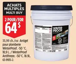Canadian Tire Winter Proof Antifreeze offer