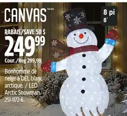 Canadian Tire CANVAS LED Arctic Snowman offer