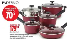 Canadian Tire PADERNO 11-Pc Classic Forged Non-Stick Cookset offer