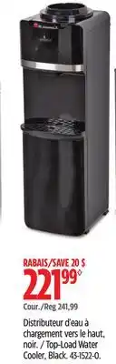 Canadian Tire Top-Load Water Cooler, Black offer