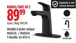 Canadian Tire Matlock 1-Handle offer