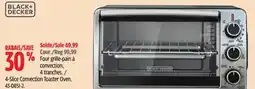 Canadian Tire BLACK+DECKER 4-Slice Convection Toaster Oven offer