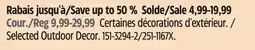 Canadian Tire Selected Outdoor Decor offer
