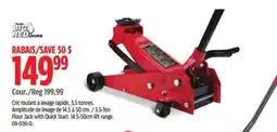 Canadian Tire 3.5-Ton Floor Jack with Quick 14.5-50cm lift range offer