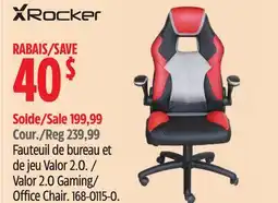 Canadian Tire X Rocker Valor 2.0 Gaming/ Office Chair offer
