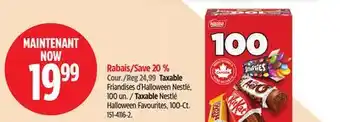 Canadian Tire Nestle Taxable Nestlé Halloween Favourites, 100-Ct offer