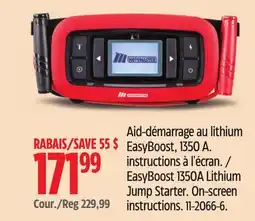 Canadian Tire EasyBoost 1350A Lithium Jump Starter offer
