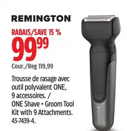 Canadian Tire ONE Shave + Groom Tool Kit with 9 Attachments offer