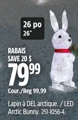 Canadian Tire LED Arctic Bunny offer