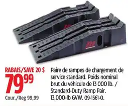 Canadian Tire MotoMaster Standard-Duty Ramp Pair offer