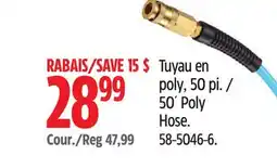 Canadian Tire Maximum 50´ Poly Hose offer