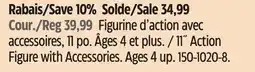 Canadian Tire Marvel 11˝ Action Figure with Accessories offer