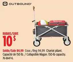 Canadian Tire Outbound Collapsible Wagon offer