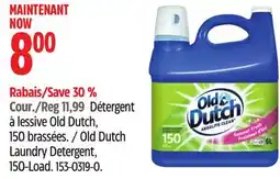 Canadian Tire Old Dutch Laundry Detergent offer