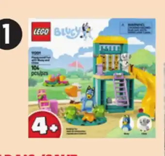 Canadian Tire LEGO Playground Fun with Bluey and Chloe offer