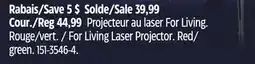 Canadian Tire For Living Laser Projector offer