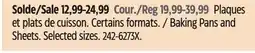 Canadian Tire Wilton Baking Pans and Sheets offer
