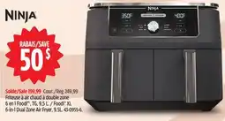 Canadian Tire NINJA Foodi XL 6-in-1 Dual Zone Air Fryer offer