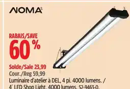 Canadian Tire Noma 4´ LED Shop Light offer