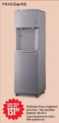 Canadian Tire Frigidaire Top-Load Water Dispenser offer