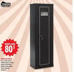 Canadian Tire Yukon Gear Ready-to-Assemble 8-Gun Cabinet offer