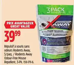 Canadian Tire Rodents Away Odour-Free Mouse Repellent offer