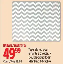 Canadian Tire Double-Sided Kids' Play Mat offer