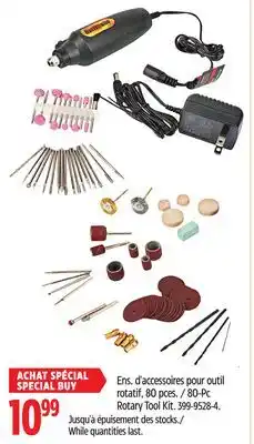 Canadian Tire 80-Pc Rotary Tool Kit offer