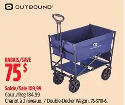 Canadian Tire Outbound Double-Decker Wagon offer