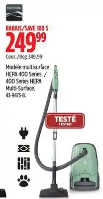 Canadian Tire Kenmore 400 Series HEPA Multi-Surface offer