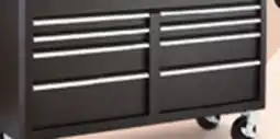 Canadian Tire MAXIMUM 56˝ 9-Drawer Cabinet with Built-In Power Bar with USB offer