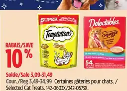 Canadian Tire Selected Cat Treats offer