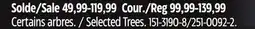 Canadian Tire CANVAS Selected Trees offer