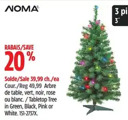 Canadian Tire NOMA Tabletop Tree in Green offer
