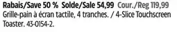 Canadian Tire Oster 4-Slice Touchscreen Toaster offer