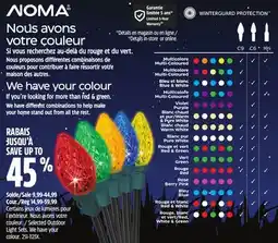 Canadian Tire Selected Outdoor Light Sets. We have your colour offer