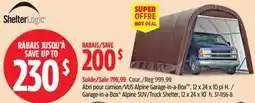 Canadian Tire ShelterLogic Garage-in-a-Box Alpine SUV/Truck Shelter offer