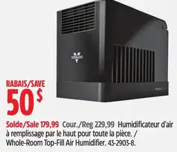 Canadian Tire Vornado Whole-Room Top-Fill Air Humidifier offer