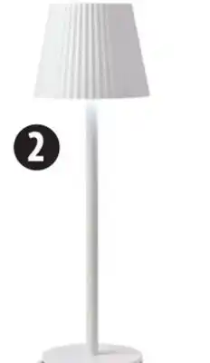 Canadian Tire CANVAS LED 14˝ Pleated Touch Lamp offer