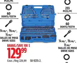 Canadian Tire Mastercraft TAILLES DE PRISE DRIVE SIZES offer