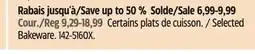 Canadian Tire Selected Bakeware offer