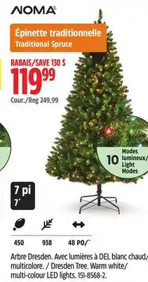 Canadian Tire Noma Dresden Tree offer