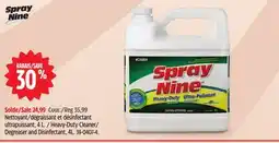 Canadian Tire Spray Nine Heavy-Duty Cleaner/ Degreaser and Disinfectant offer