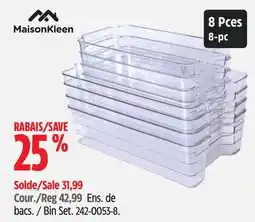 Canadian Tire Maison Kleen Bin Set offer